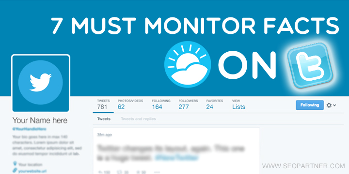 Factors To Monitor In Twitter