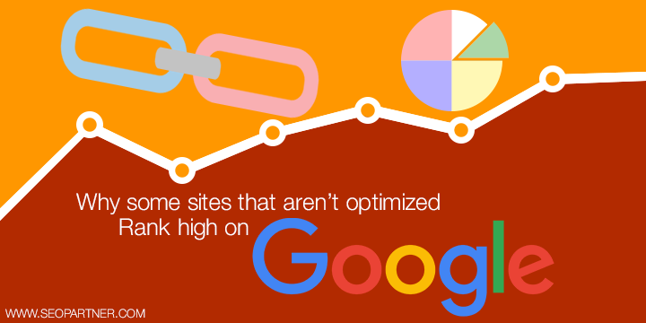 Why some sites rank in Google without SEO