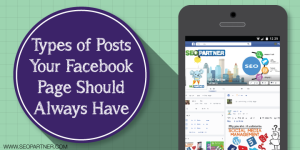 Types of posts your Facebook page should always have